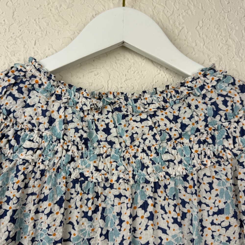 *We Are Sundays Womens Indigo Blue Floral Harley Romper Small - Picture 6 of 14